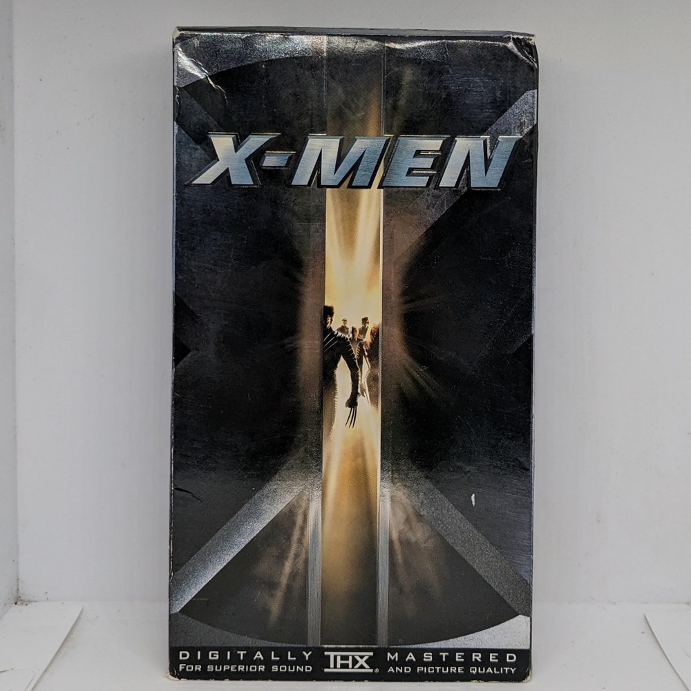 X-Men (2000) VHS cassette movie